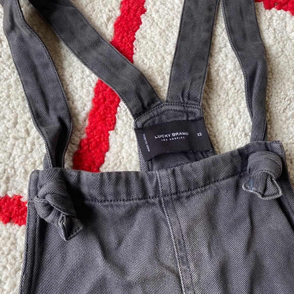 Lucky Brand Square Neck Romper Black XS - Picture 3 of 5